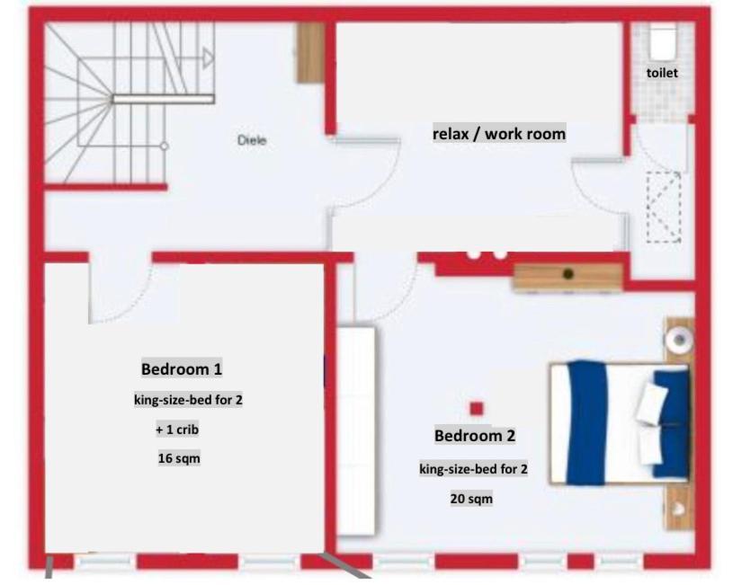 Ferienhaus Mama Rhein - 134Mq Bingen am Rhein Eksteriør bilde